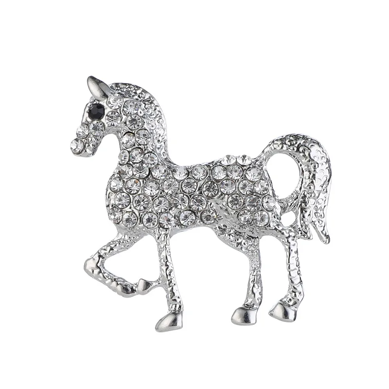 WYBU Brooches for Women Fashion Animal Horse Brooch Pin Elegant Party Coat Accessories Bee Perfume