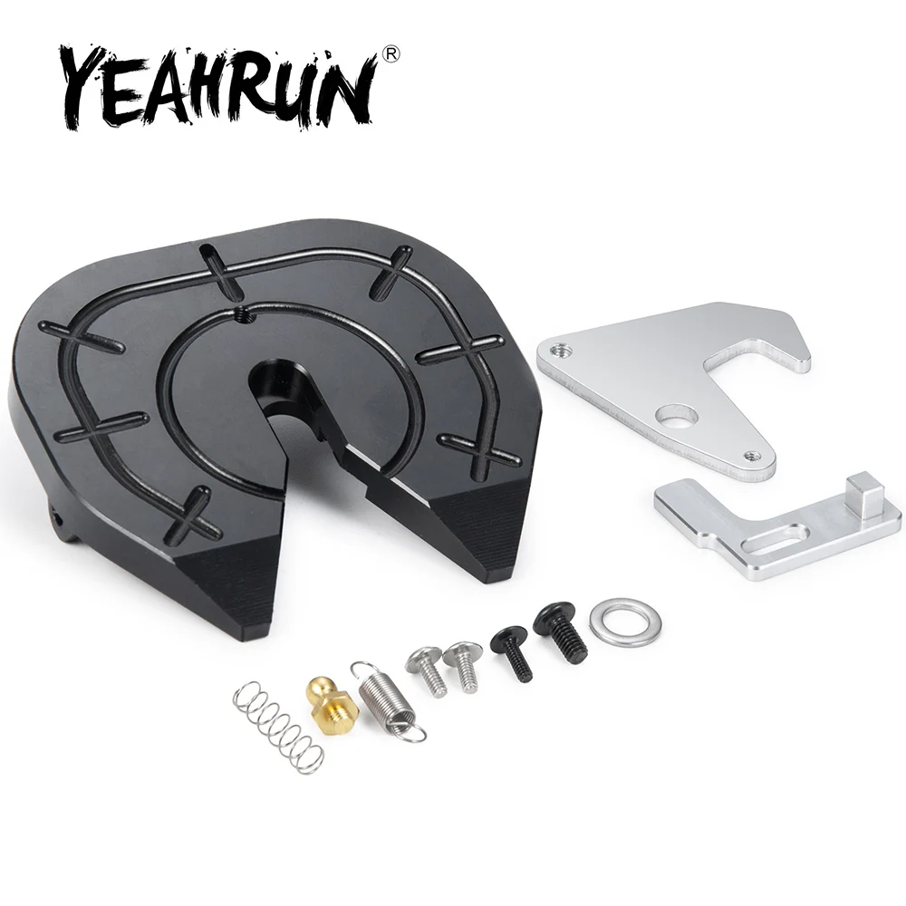 YEAHRUN RC Cars ลากหัวรถบรรทุกโลหะ Decoupling แผ่นสำหรับ TAMIYA 1/14 RC รถบรรทุกอะไหล่อัพเกรด