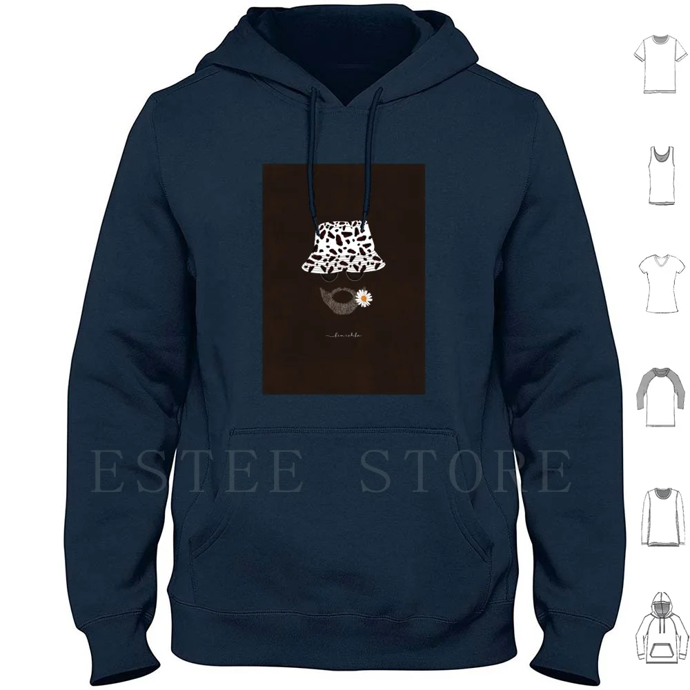 Grey Beard Hoodie Long Sleeve Man Beard