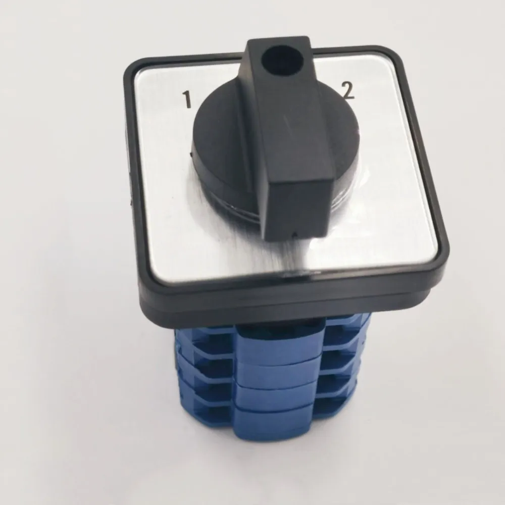 Electric 3 Position 16 Terminals Rotary Cam Changeover Switch 660V 20A