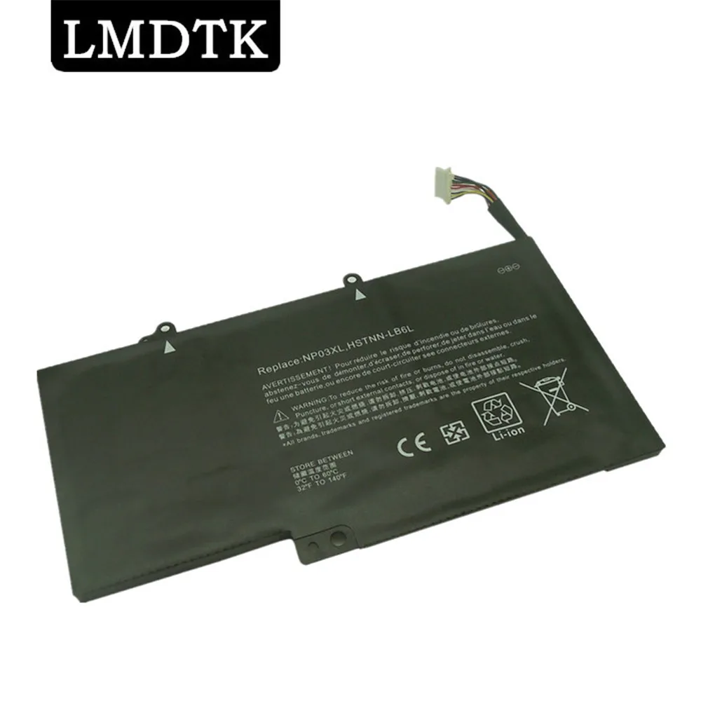 

LMDTK New laptop battery for HP Pavilion X360 11-K051Tu 13-A010Dx 11-K052Tu NP03XL HSTNN-LB6L TPN-Q146 TPN-Q147 TPN-Q148