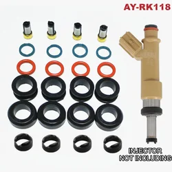 4sets  fuel injector repair kit service kits For Toyota prius ZXW30 #23250-37010 (AY-RK118)