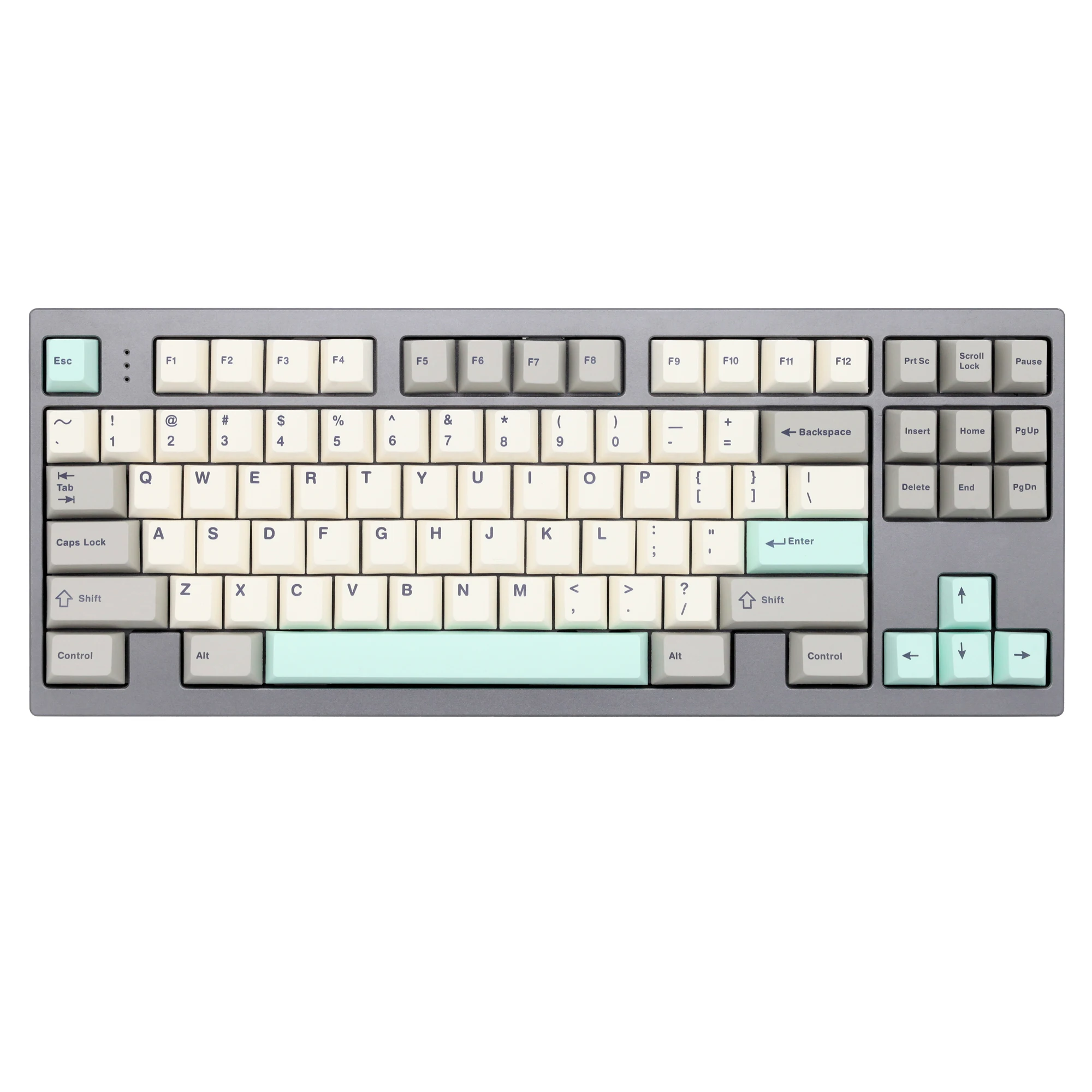 

WM Elegant Grey Dye Sub Keycap Thick PBT Cherry Profile for keyboard 87 tkl 104 ansi xd64 bm60 xd68 bm65 bm68 Japanese RU poker