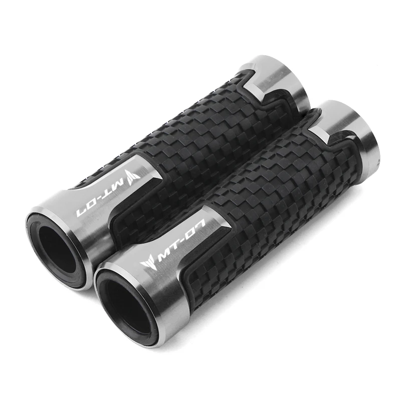 For YAMAHA MT07 FZ07 Mt-07 MT 07 Motorcycle Accessories CNC Handle Bar Hand Grip Handlebar Grips