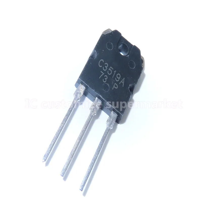 5PCS/LOT NEW 2SC3519A C3519A   TO-3P  Triode transistor