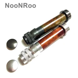 NooNRoo Wood Fly Rod Reel Seat, Fishing Rod Repair Reel Seat -Rod Building Components, DIY, 19.2g