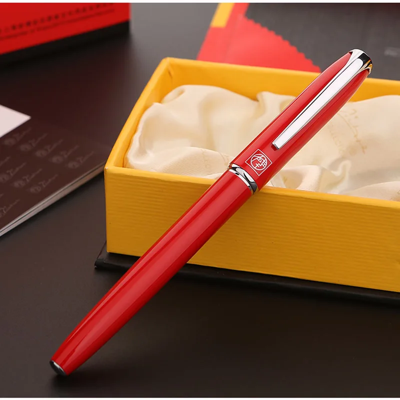 luxury High quality brand color classic 916 Fountain Pen Elbow beauty pen gift lettering gift box Stationery Office Supplies