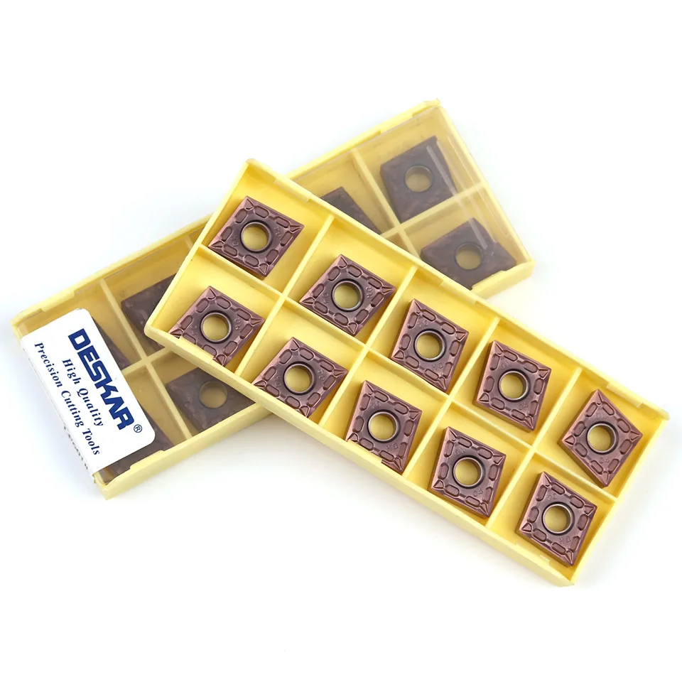 10 Inserti Di Tornitura SNMG120408-TM LF9018 Per Acciaio