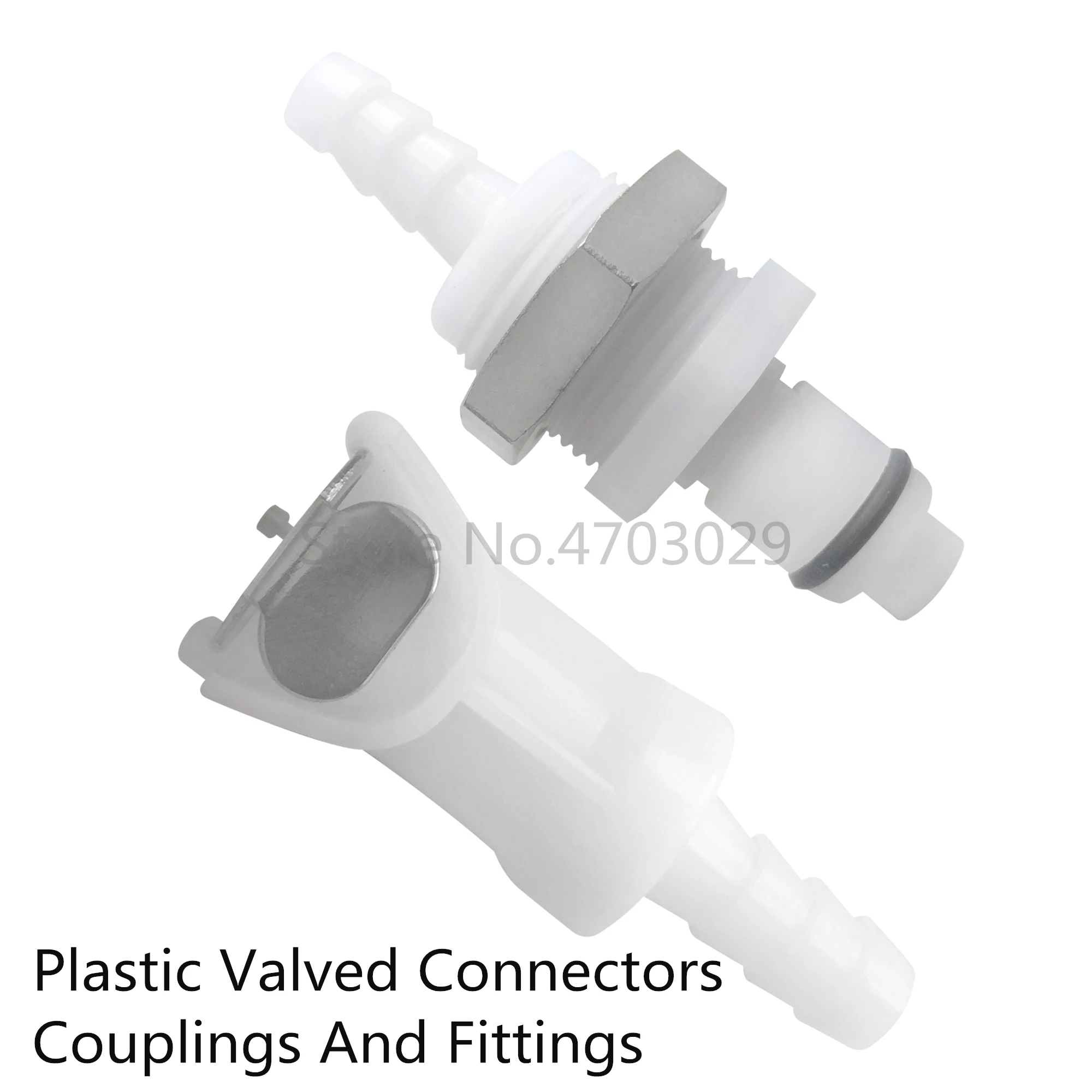 CPC Hose Barb Quick Connector  Unidirectional Check Valve Assembly