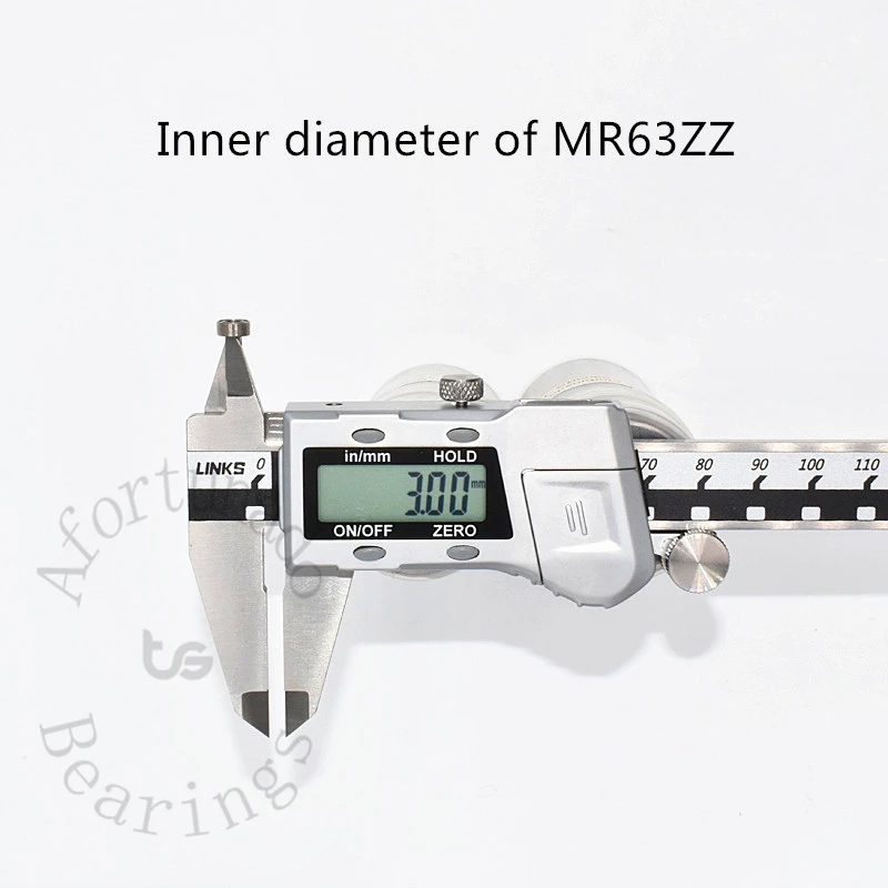 MR63ZZ 3*6*2.5(mm) Bearings 10pcs Chrome Steel Metal Sealed High Speed Mechanical Equipment Parts image 2