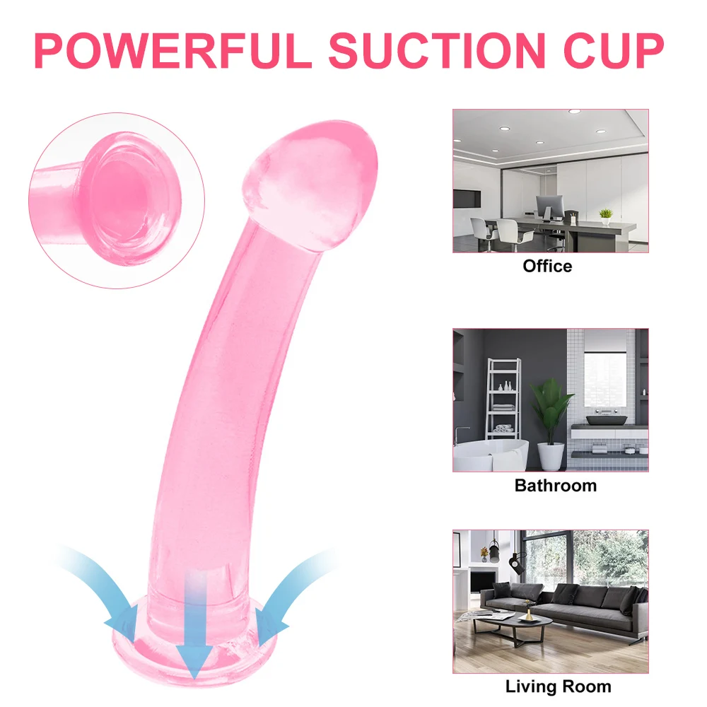 Realistic Dildo Anal Expander For Women Soft Jelly Dildos Anal Ass Butt Plug Prostate Massage Masturbator Sex Toy For Adult