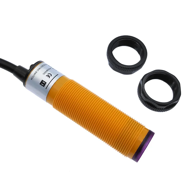 E3F-DS30C4 Proximity Switch Photoelectric Sensor Switch NPN PNP 30Cm Rentang Deteksi Adjustable E3F-DS30P1/P2/B2