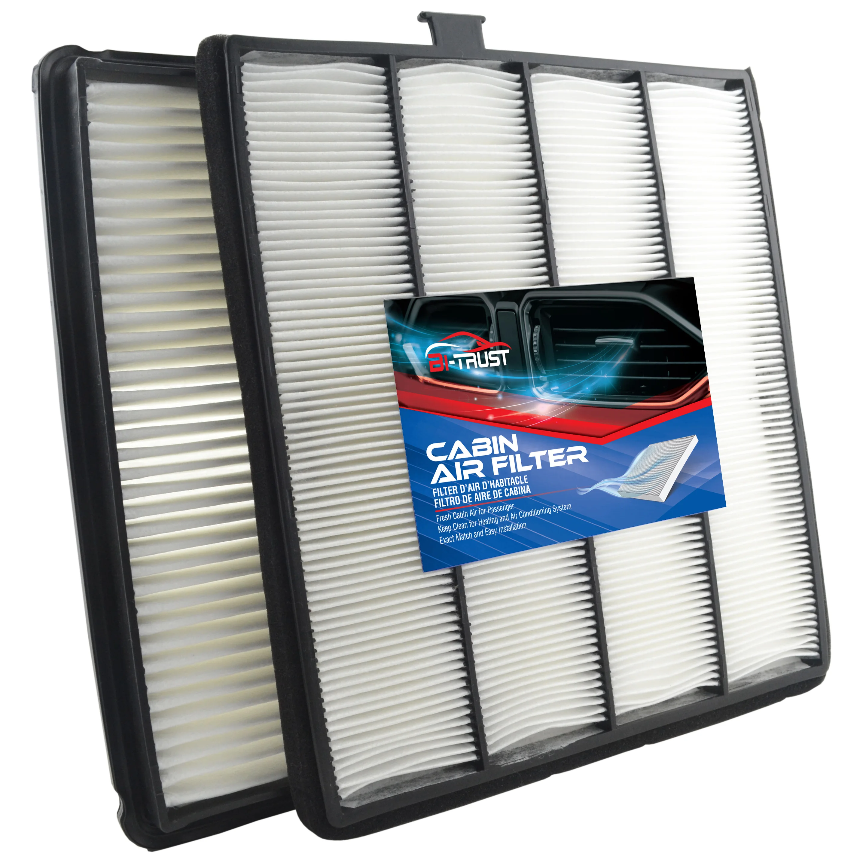 

Bi-Trust Combo Set Engine & Carbon Cabin Air Filter for 2002-2004 Honda Odyssey V6 3.5L