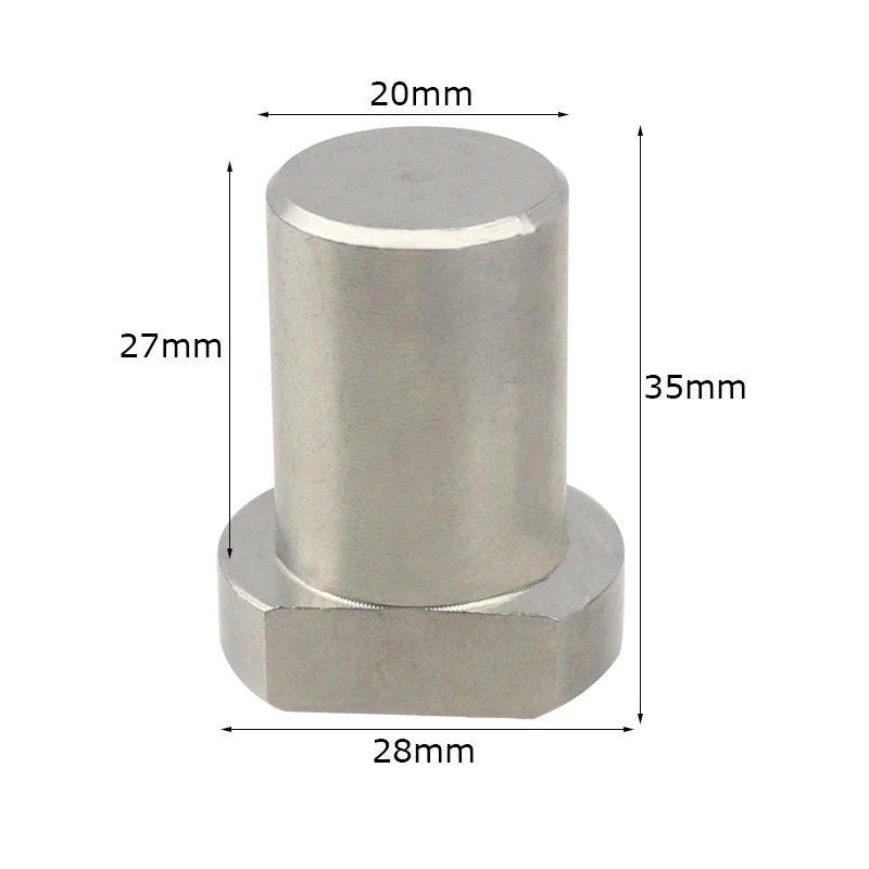 Workbench Stop 20mm Stainless Steel Limit Tenon Block Fix Height Desktop Tenon Woodworking Table Accessories