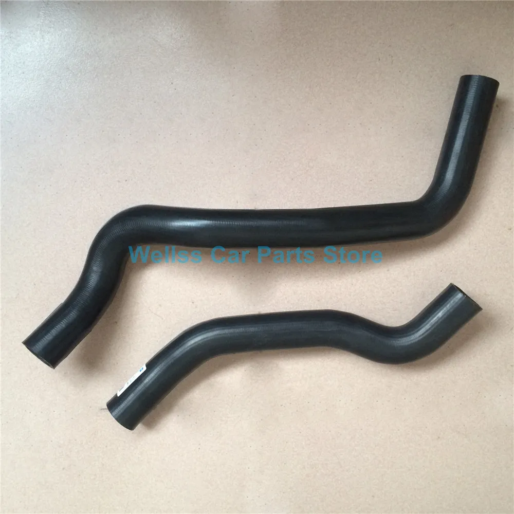 Set of 2 Radiator Hose OEM 96553316 96553247 Engine Coolant Inlet Outlet Pipe For Buick- Excelle 1.8 Opra Suzuki Reno 2.0 L4