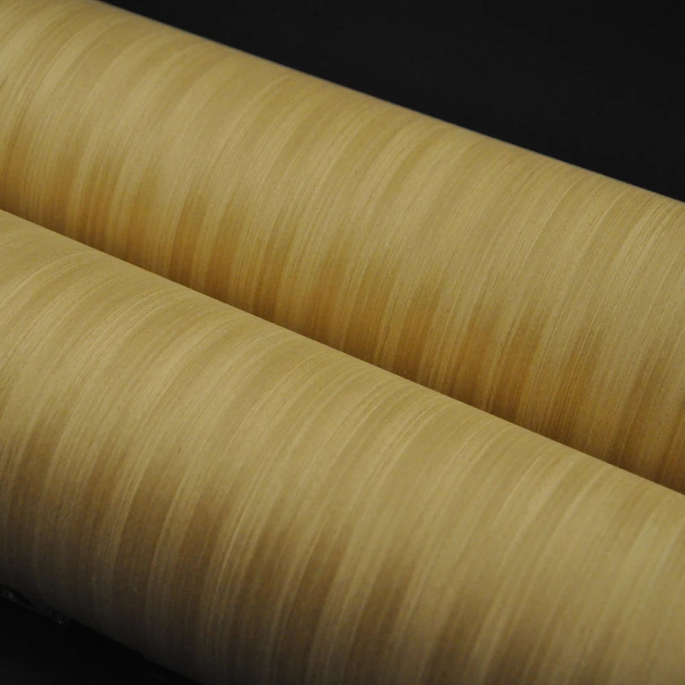 Folheado projetado de teca com suporte de lã