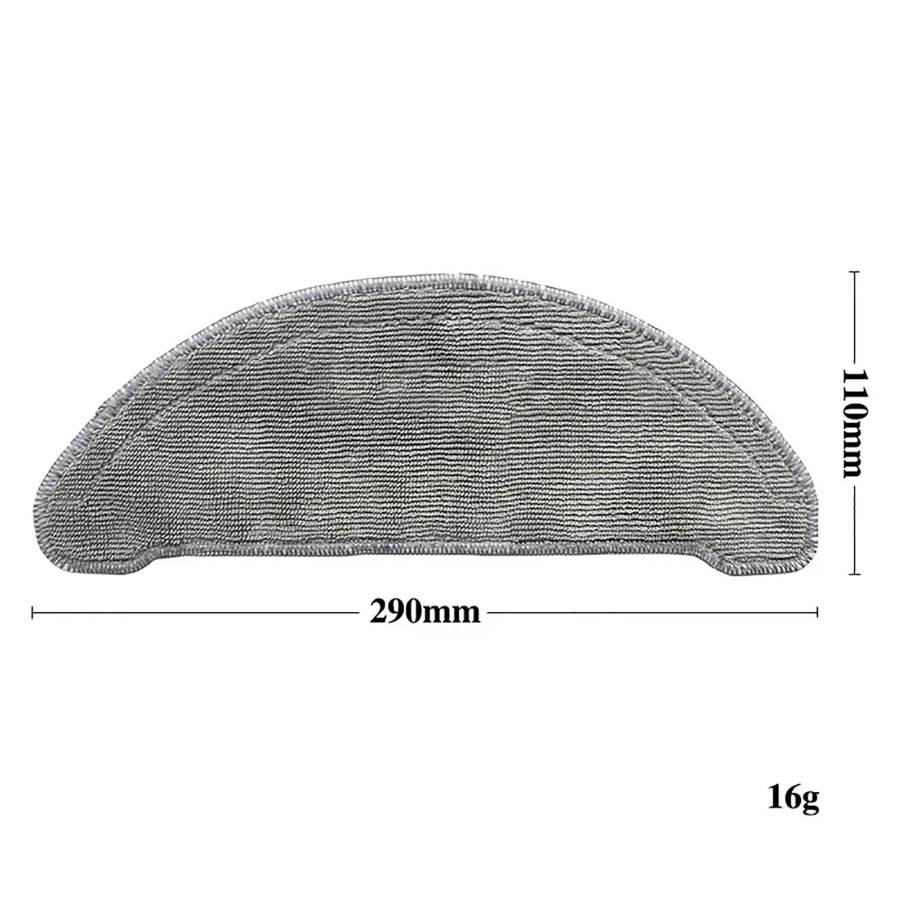 Пылесборник для ROIDMI EVE PLUS, фильтр НЕРА, тряпка для чистки, основная щетка, запасные части для робота-пылесоса xiaomi