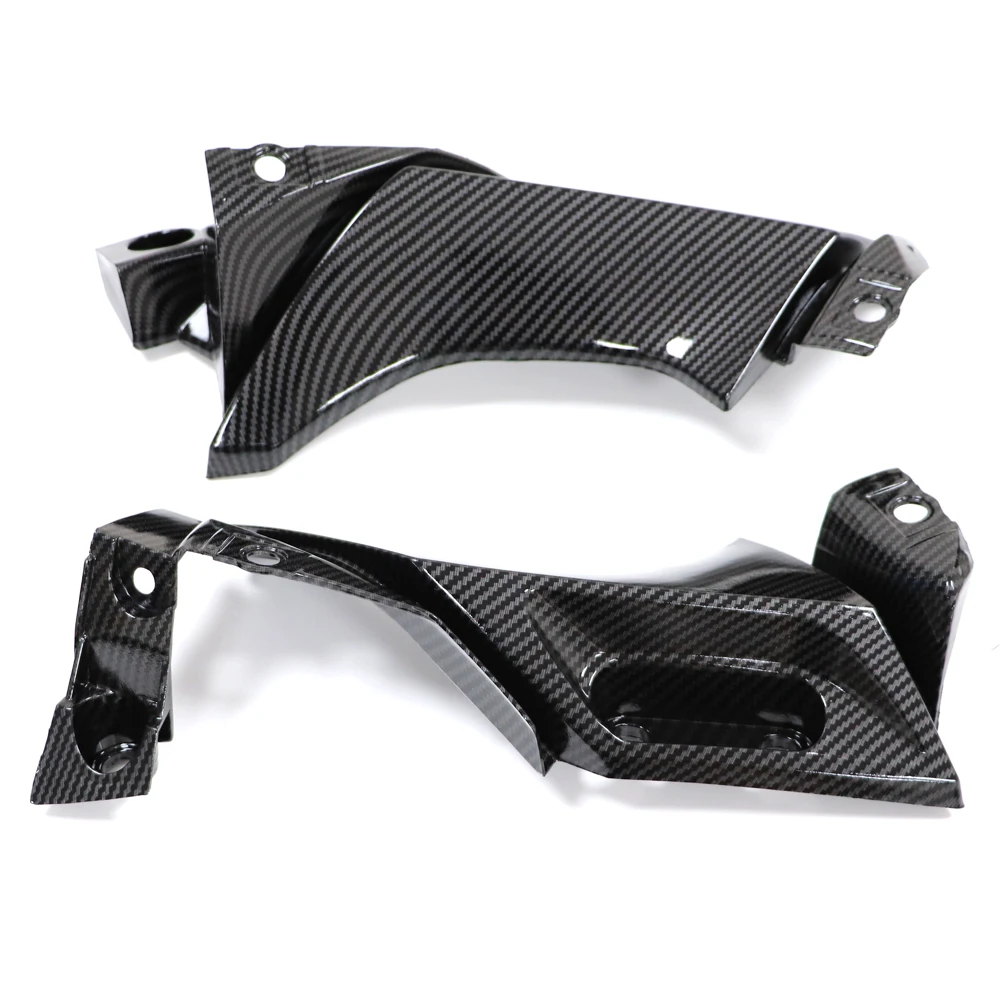 Pair Carbon Fiber Side Mid Middle Fairing Panel Cover For Yamaha YZF R1 2004-2006