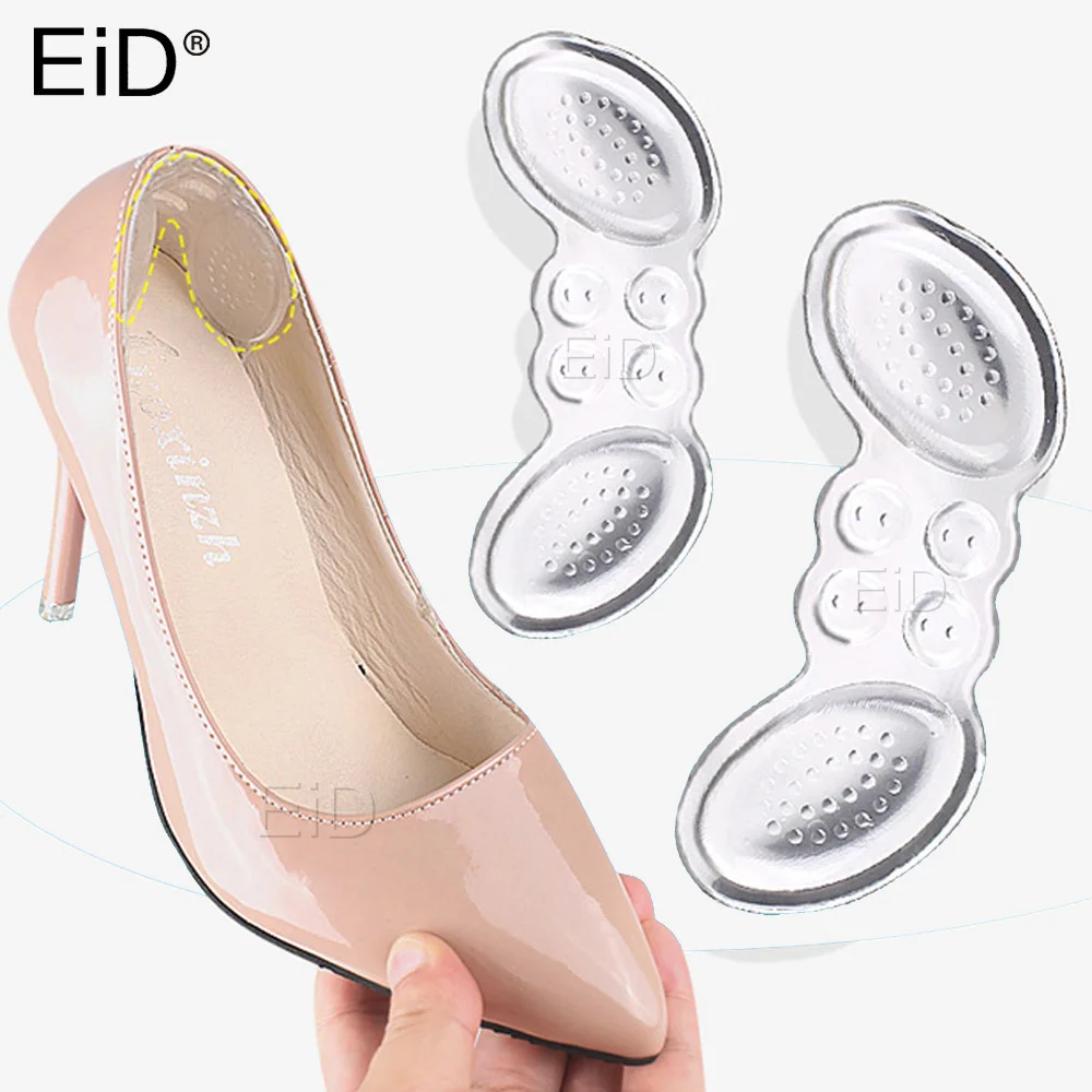 Silicone gel Shoe Heel Pads for Women High Heel Shoes Insert Insole Adhesive Liner Grip Heels Protector Sticker Foot Pain Care