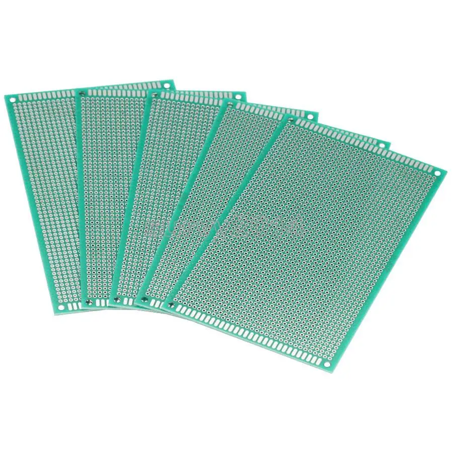 1 pz 9x15cm doppio lato bordo fai da te prototipo di carta PCB 1.6mm 9*15cm