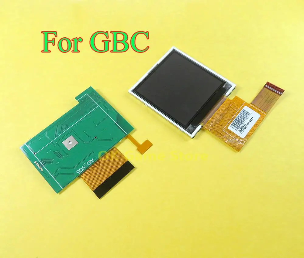 5sets High Light screen Modification Kits For GBC  backlight LCD screen For GBC Console LCD screen Highlight game accessories