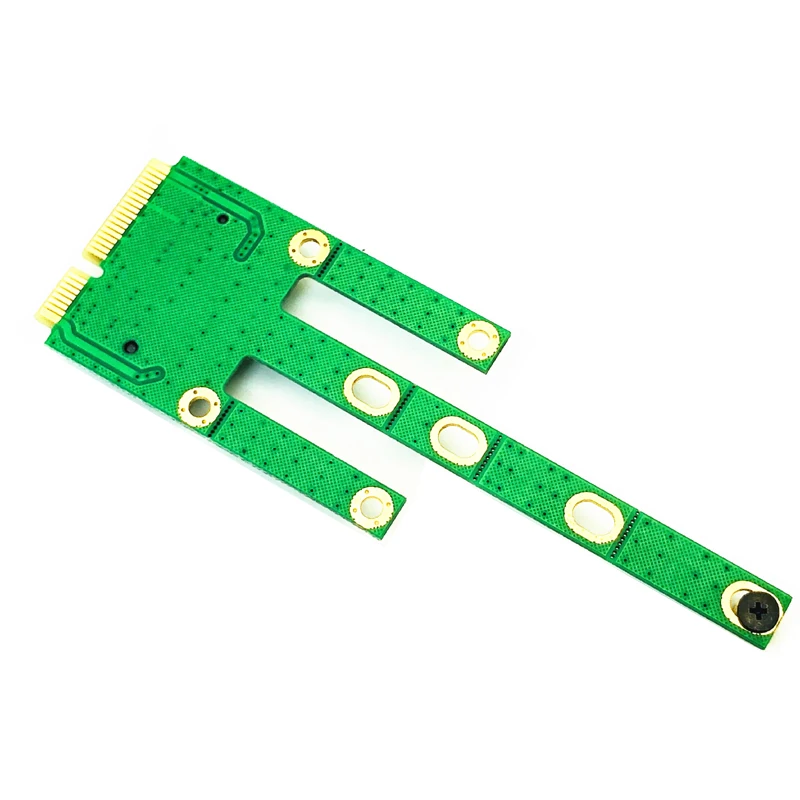 mSATA 3.0 to M.2 NGFF SATA SSD Adapter Board Riser Card for PC Computer M.2 SATA SSD B Key to mSATA Raiser mSATA to M.2 Adapter