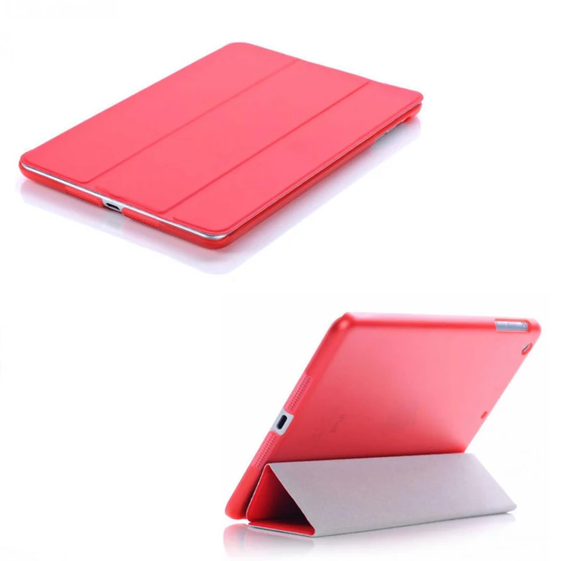 7.9\'\' Folio Coque for iPad mini 5th 2019 Case Flip Stand A2133 A2124 Hard PVC Transparent Cover for iPad mini 2019 mini 5 Cover