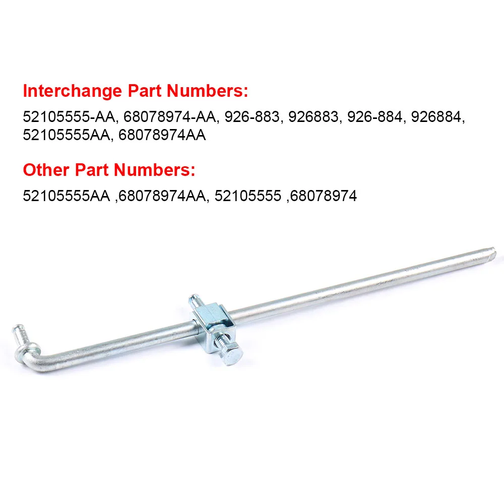 

4x4 Transfer Case Shifter Control Linkage with Grommet Bushings 52105555AA 68078974AA for Dodge Ram 2002-2005 BX102081
