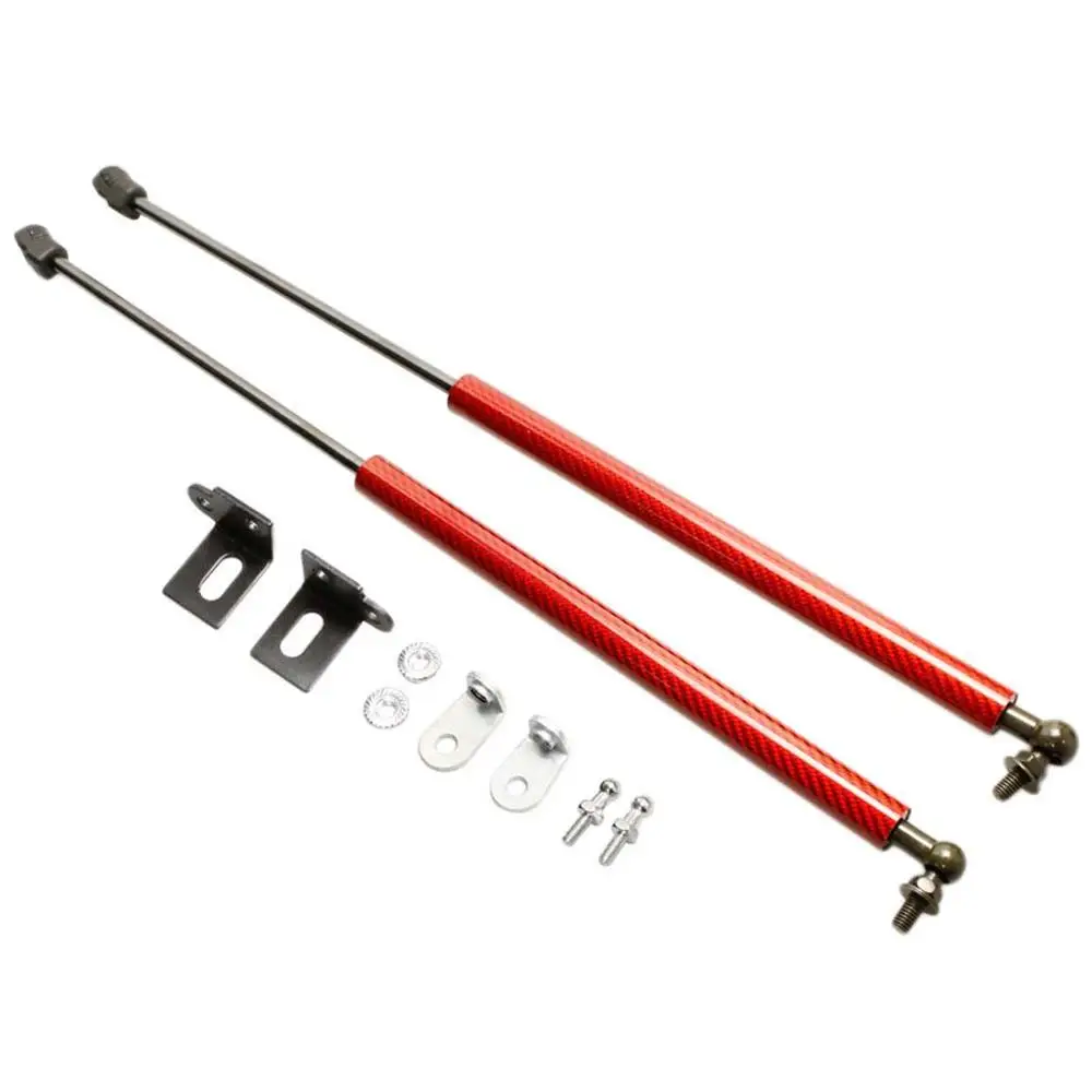 Front Hood Bonnet Gas Struts Lift Support for Mitsubishi outlander 2013-2017 2018 2019 2020 Absorber Shock Damper Carbon Fiber