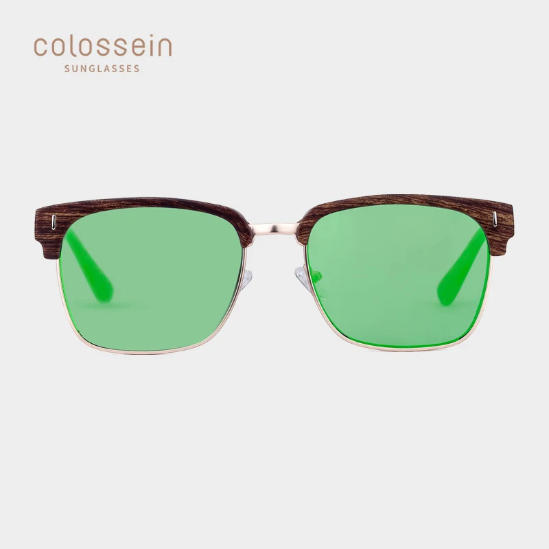 

COLOSSEIN Classic Vintage Sunglasses Men Sunglasses Women Retro Design Mirror Fashion UV400 Protected Eyewear Lunettes De Soleil