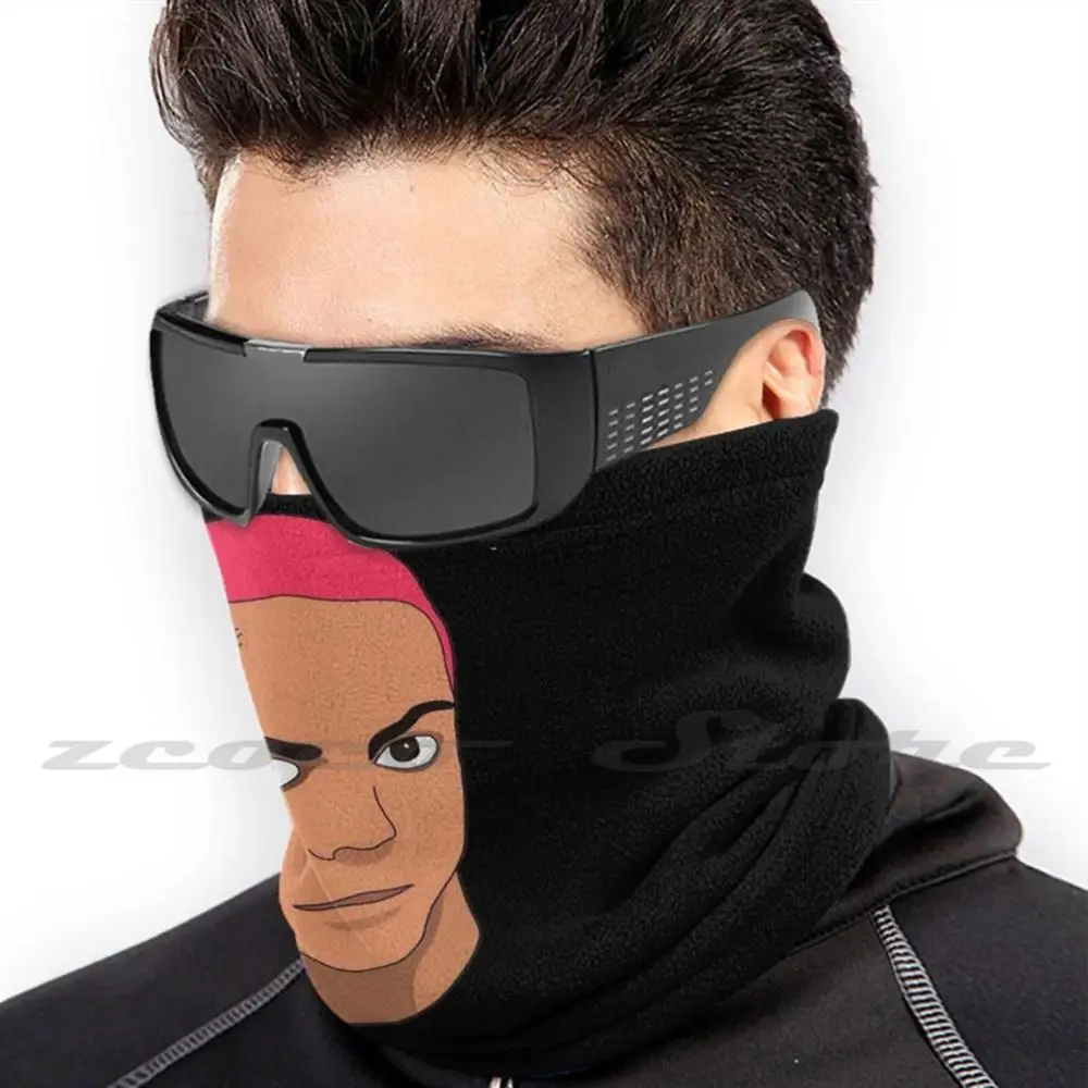 Dominic Fike Custom Pattern Washable Filter Pm2.5 Adult Kids Mask Dominic Fike Brockhampton Music Dominicfike 3 Nights