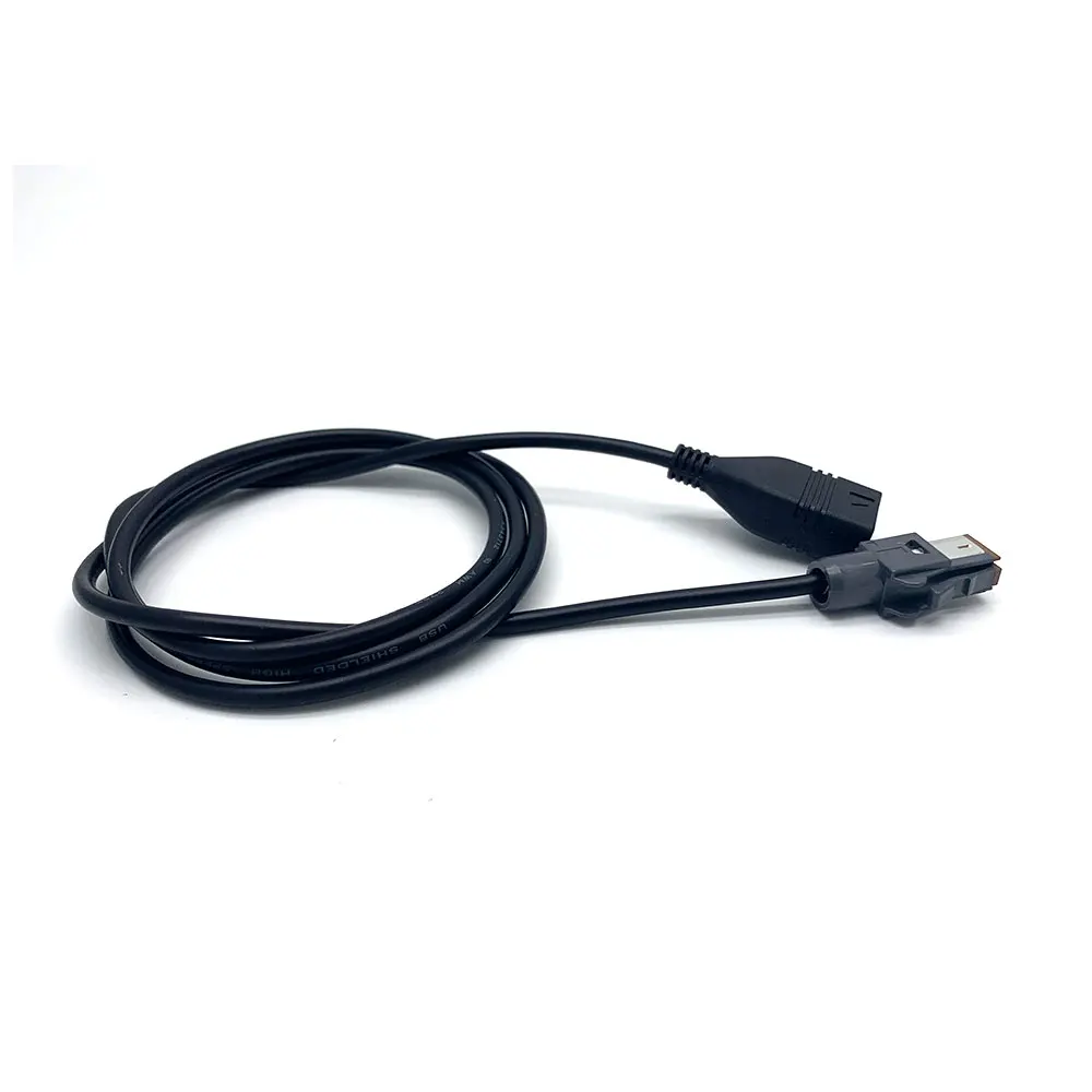 Cable auxiliar de Audio para coche, adaptador de enchufe de 4 pines a interfaz USB estándar, Cable de extensión de línea para Suzuki Subaru