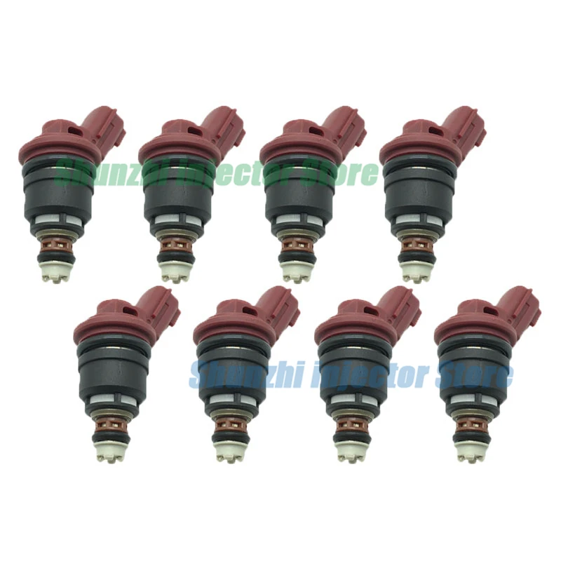 8pcs 740cc Fuel Injector Nozzle For Nissan Silvia skyline SR20 S13 S14 S15 hight flow rate 740CC OEM:16600-RR544 16600RR544