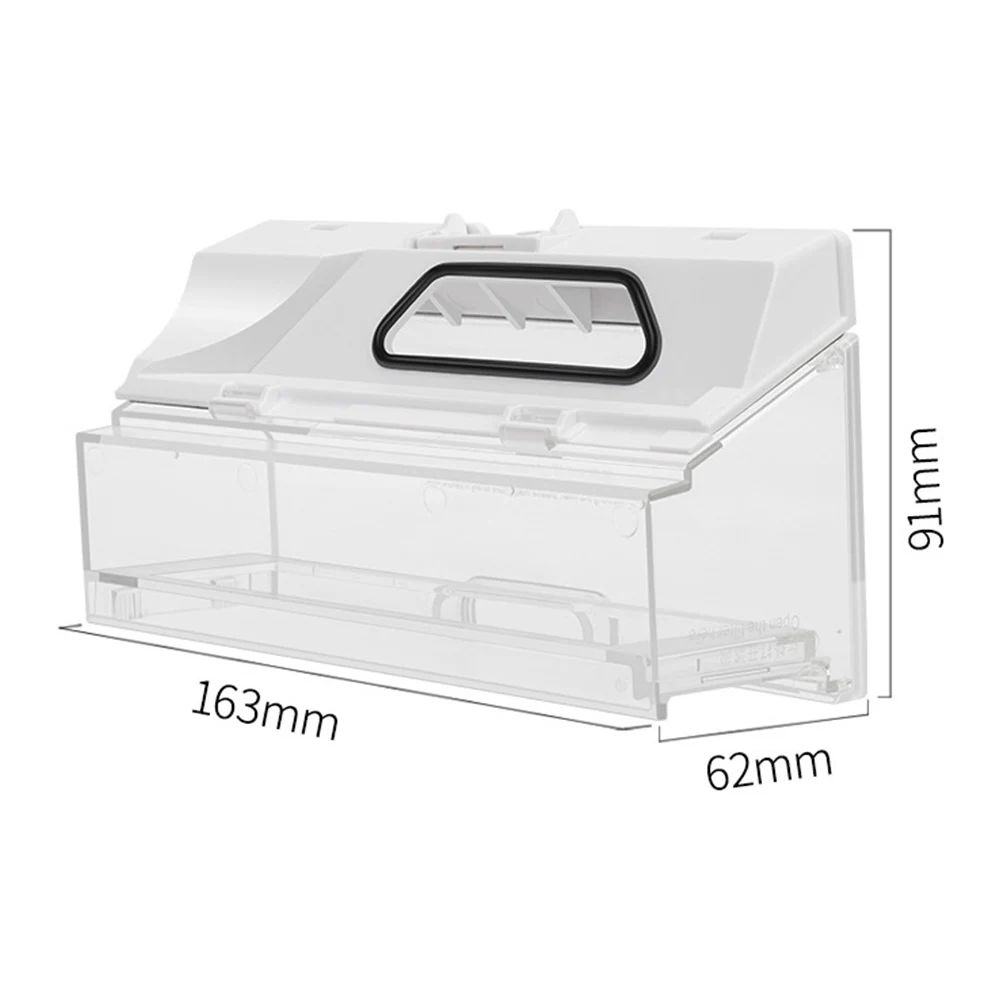 Caja de polvo adecuada para Xiaomi Mi Robot 2st Roborock S55, S51, S50, piezas de aspiradora, filtro Hepa, accesorios de repuesto