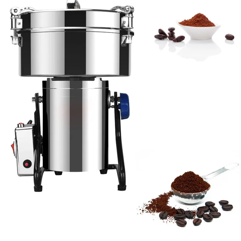 

220V Chinese herbal medicine crusher Stainless Steel Electric Spice Coffee Grain Mill Grinder medicine 3500W