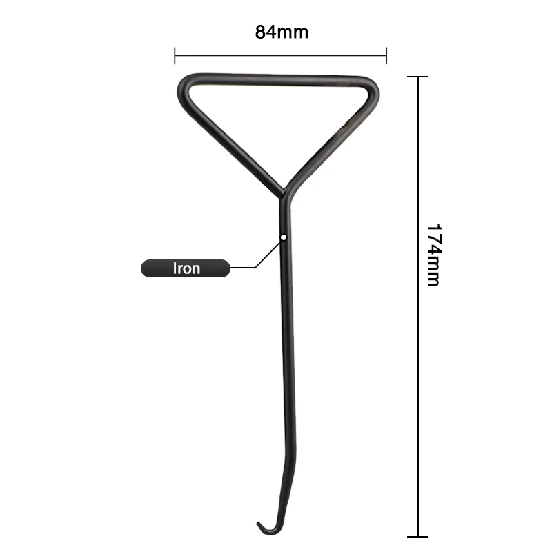 Alconstar-7Pcs الفولاذ المقاوم للصدأ دراجة نارية خمار ماسورة العادم تصاعد الربيع السنانير ربط أنابيب الفولاذ المقاوم للصدأ الربيع