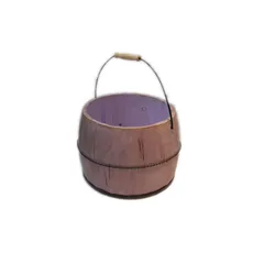 purple wooden Round barrel newborn photography props baby vintage Round barrel newborn photo posing photo shoot props