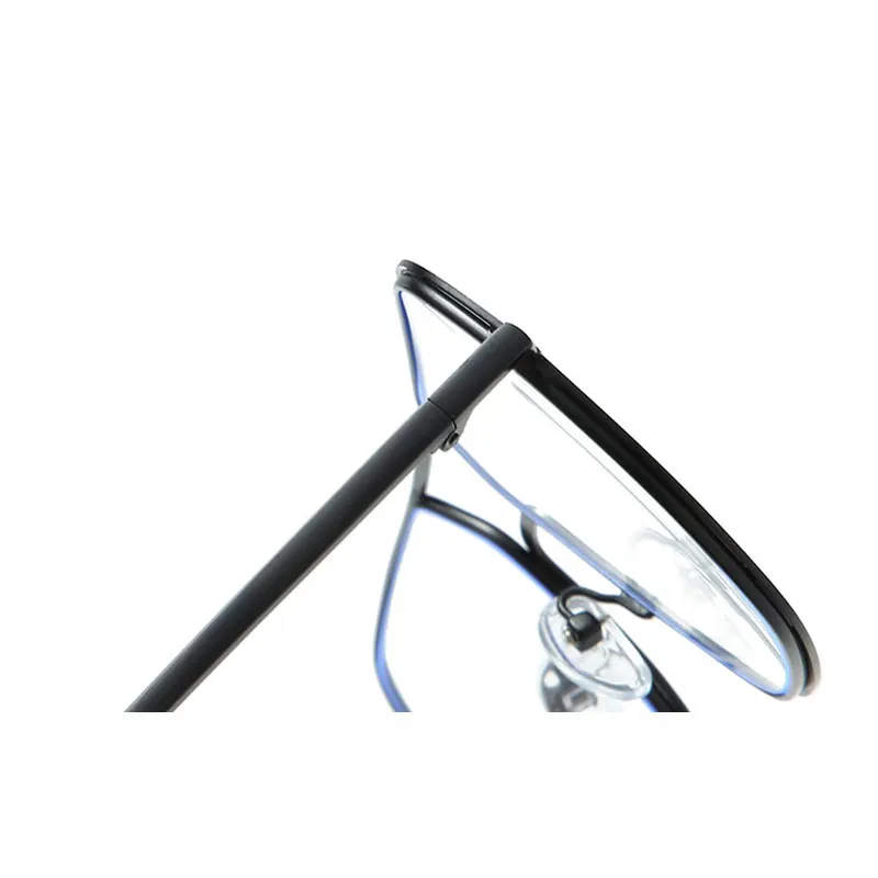 Full Rim Metal Frame Glasses For Man and Woman New Arrival Anti-Blue Light Double Browline Myopia Eyewears