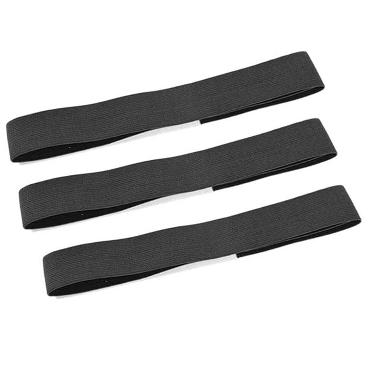 

3Pc/Lot Elastic Headband 60cm Edge Grip Band 3.5cm Width Nylon Sticker Headband for Closure Frontal Wigs Lay Down