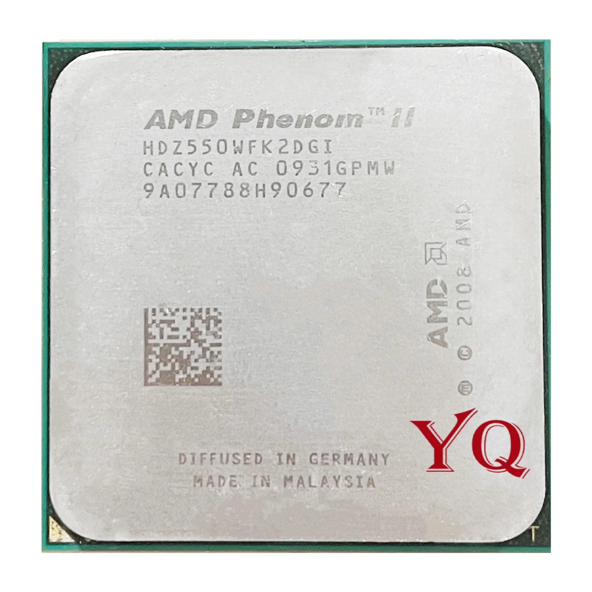 AMD Phenom II X2 550 3.1 GHz Dual-Core CPU Processor HDZ550WFK2DGI/HDX550WFK2DGM Socket AM3