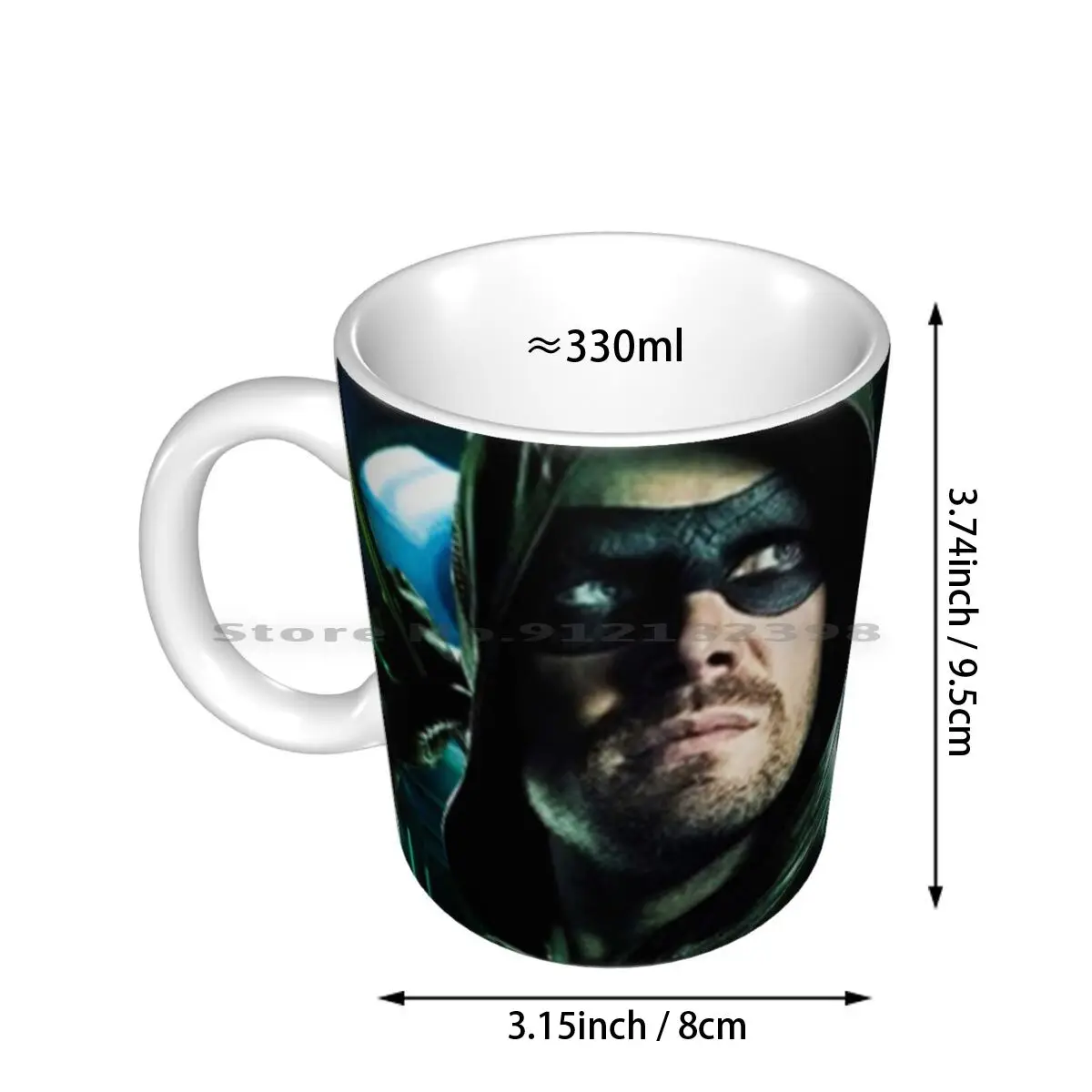 Green Arrow & Ceramic Mugs Coffee Cups Milk Tea Mug Arrow Olicity Green Arrow Felicity Smoak Green Arrow Arrowverse Creative