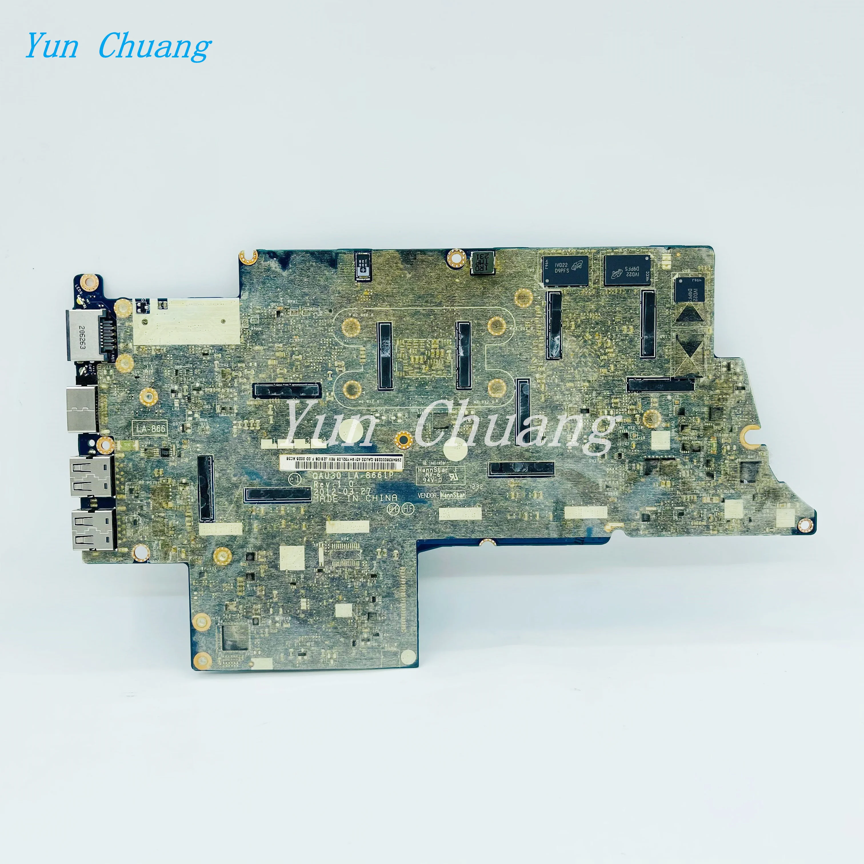 QAU30 LA-8661P For HP envy4 envy6 ENVY4-1000 Laptop Motherboard i5-24677U CPU HD7670M GPU DDR3 686091-001 693233-001 mainboard