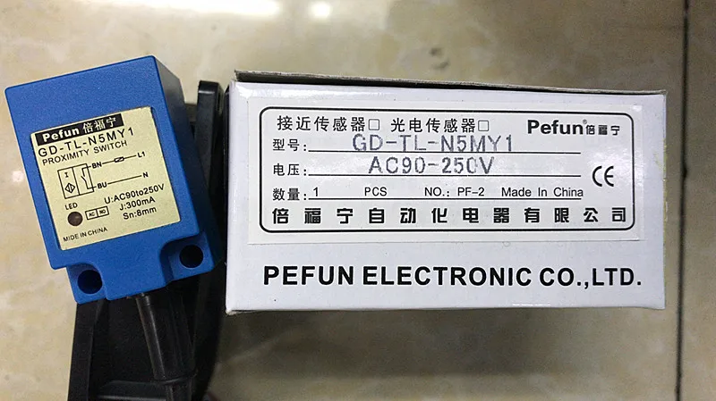 

Genuine induction switch proximity switch GD-TL-N5MY1, AC normally open pefun