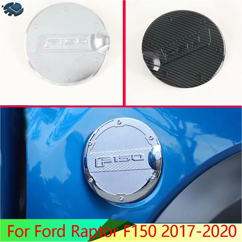 For Ford Raptor F150 2017-2020 Car Accessories fuel tank cap cover car-styling trim oil fuel cap protective