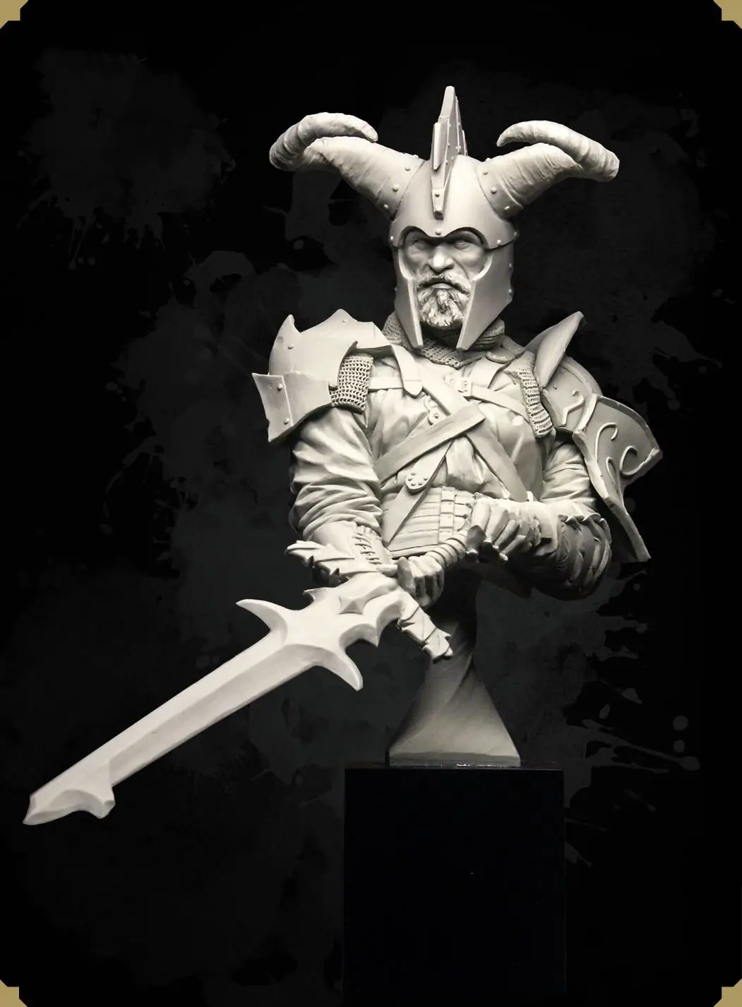 1/9  Resin Model Bust GK， Unassembled and unpainted kit