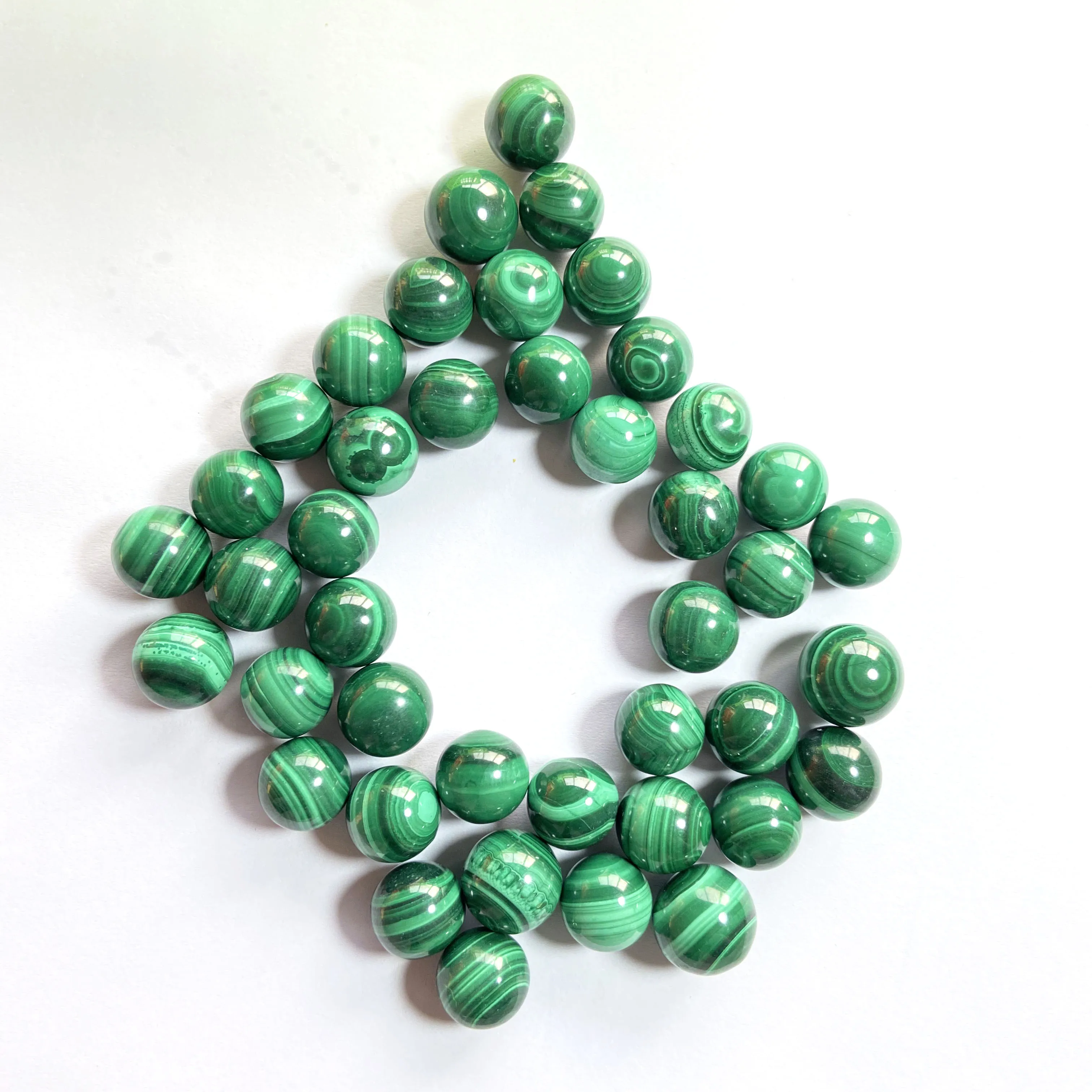 

High Quality Natural Malachite Small Sphere Healing Crystal Stone For Chakras