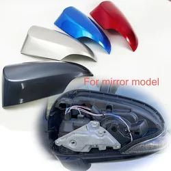 Accesorios de coche cubierta de espejo retrovisor para Toyota Prius C AXIO Allion Aqua funda de tapa de carcasa de espejo