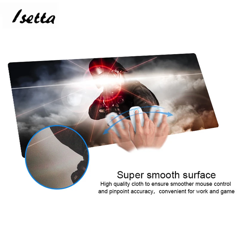 Customize Large Gaming Mouse pad 90x40cm Picture Logo Size Locking Edge Computer Keyboard Mat Table Mousepad drop shipping