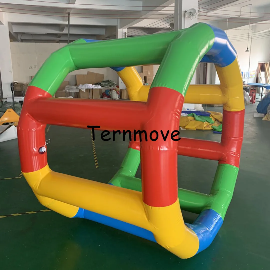 Fun Inflatable Roller Ball Kid's Inflatable Water Toys Inflatable Water Wheel for Swimming Pool or Aqua Park Rental Using