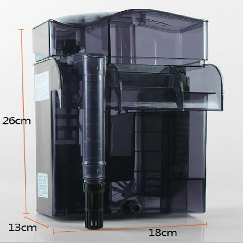 Dophin PS2012 Protein Skimmer pump Canister Aquarium External Filter 500L/H for nano tank waterfall filter